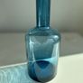 Vintage Scandinavian blue glass gulvase OTTO BRAUER Image 5