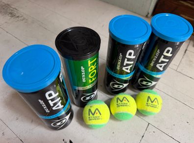 Tennis Balls - 4 unopened cannisters