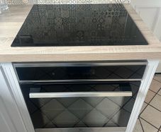 oven and induction hob