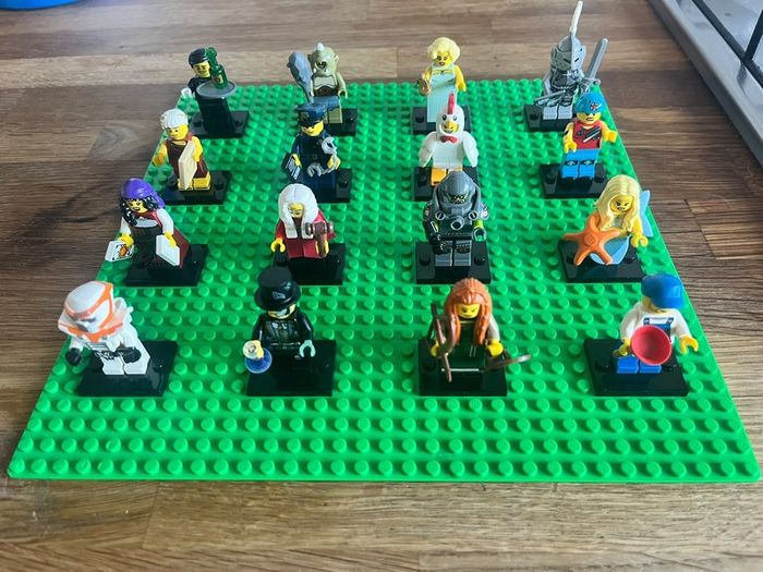 Premium LEGO Collectible Minifigure Master Collection (Series 1-11 + Team GB Olympics)