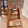 3 wooden Chinese stools Image 4