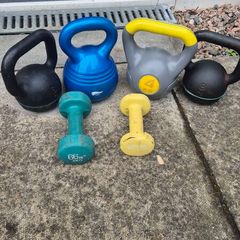 kettlebell weights dumbells