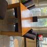 Oak dining table Image 5