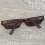 Vintage Ray-Ban sunglasses, Made in USA, with B&L engraved lenses and brown tortoiseshell frame. Lenses are in good condition, frame shows signs of wear. Please see all photos for details. Image 3