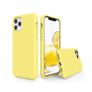 Liquid Silicone Case For iPhone 11 Pro Max Luxury Thin Soft Phone Cover New Yellow - FHT8IP11PMLK Image 2