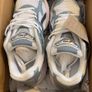 ASICS Grey White Silver Trainers Sneakers Size 42 Image 8