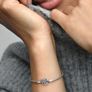 Pandora Moments Family Tree Heart Clasp Snake Chain Bracelet Size 20cm New Image 2