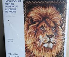 Latch Hook Rug Making Kit