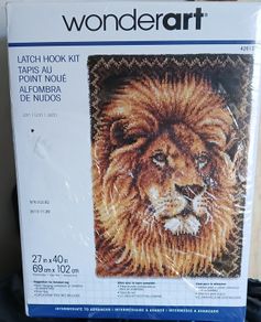 Latch Hook Rug Making Kit
