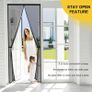 Magnetic Screen Door - Fit for Door Size:36 x 82 Inch, Screen Itself Size:38"x83", Hands Free Mesh Partition,Heavy Duty Curtain Keeps Bugs Out, Frame Hook & Loop, Pet and Kid Friendly Image 6