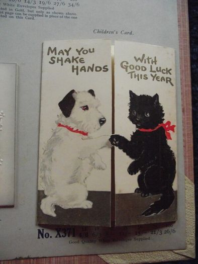 1936 Greeting card and Calendar sample book - The Royal Art Private Christmas Greeting Cards