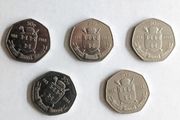20 Irish Decimal Coins (IR 1 X 10) &amp; (IR 0.50 X 10)