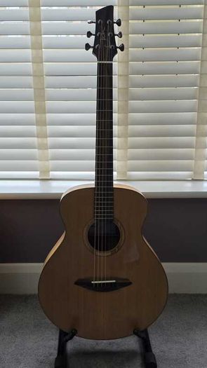 JKM 485 Sitka Spruce and Red Gum Acoustic Guitar Oil Finish