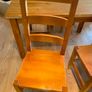 Solid wood table and 4 chairs Image 3
