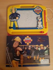 Etch a sketch Fireman Sam book