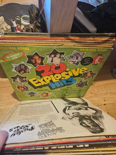 Job Lot of Vinyl Records Easy Listening