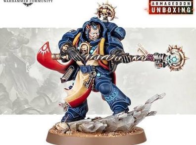Armageddon Space Marine Librarian - Warhammer 40K