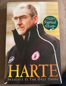 Autographed Mickey Harte GAA autobiography 'Harte - Presence Is The Only Thing' (perfect condition). Buy it now before Derry win Sam and I put the price up!!