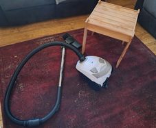 sofa, small coffee table and hover! Excellent condition