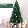 7ft Premium Christmas Tree 1432 Branch Tips Green Xmas Trees Bushy Artificial Christmas Tree Pine Tree with Metal Stand Easy to Assemble Realistic Spruce Branches Christmas Tree for Indoor and Outdoor Image 3