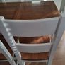 solid wood dinning table and chairs Image 4