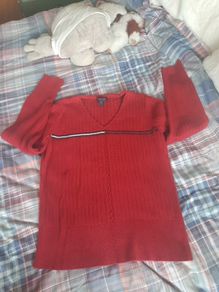 Tommy hilfiger v neck jumper