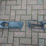 Audi a4 b7 sline bumper fog lamp grills. Spot lights double din GPS radio 3 spoke steering wheel armrest seats turbo glove box rear ashtray twin exhaust parts breaking Image 5