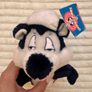 Vintage Looney Tunes Pepe Le Pew Skunk Plush Red Heart Boxers 1997 approx. 35 cm. Please see photos Image 5