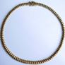 Vintage Goldtone Choker Style Necklace Image 8