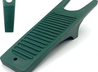 Boot Jack Welly Boot Remover Puller with Scraper Durable Construction - Ideal For Wellingtons Riding or Walking Boots and Muddy Shoes Dark Green