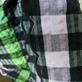 Midi Dress Oliver Bonas Black & Green Checked Scalloped Strappy Maxi dress size 12 brand new Image 8