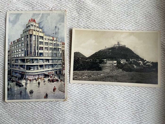 Vintage Czechia postcards x 12, Prague dated 1932, Bezdez & 10 of modern Prague