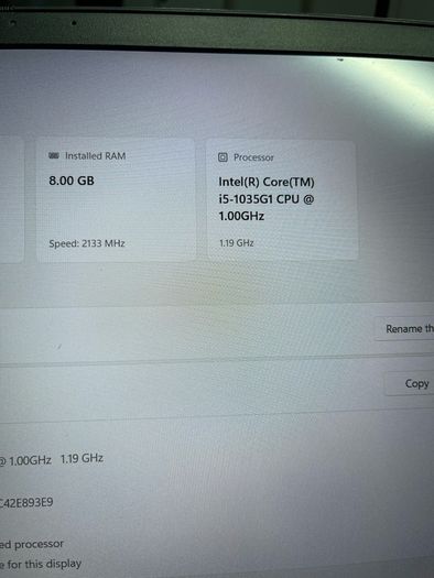 Lenovo Thinkbook 15 - i5 pro 10gen 8/512 win 11 pro