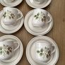 Vintage Arklow Pottery Honey Stone 6 Cups& Saucers Image 6
