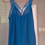 Cobalt blue lace cami top Image 2