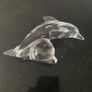 Galway Crystal Glass jumping Dolphin Image 2