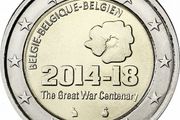 Belgium 2 Euro Commemorative Coin 2014 - The Great War Centenary. Uncirculated.