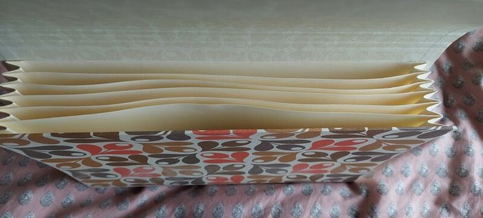 Orla Kiely accordian file