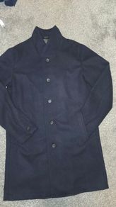 brand new jack &jones winter coat size small/navy