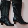 new genuine leather knee high boots Image 2