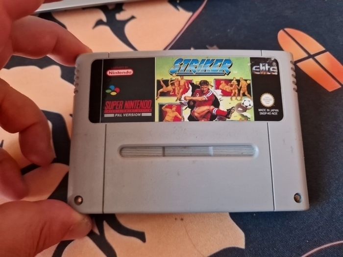 Striker Super Nintendo Snes Arcade Retro Games Original