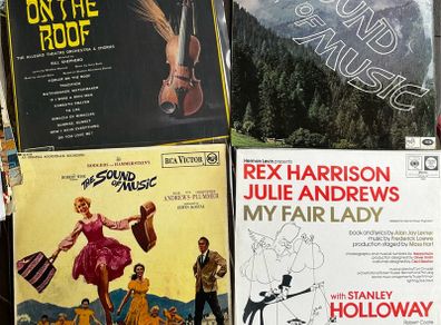 Large collection of original musicals for sale. Single 3 euros doubles 5 euros triple 7 euros all in good condition
