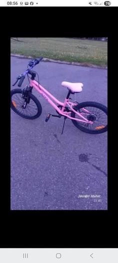 Girls mountain bike 20inch