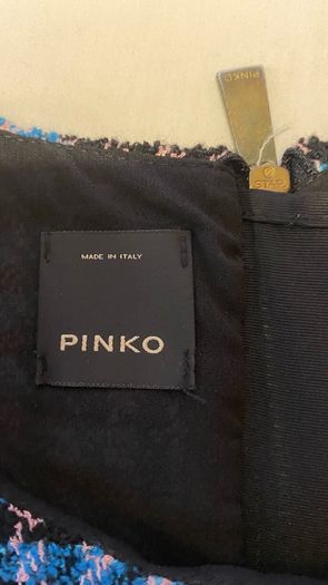 Pinko designer tweed bue top