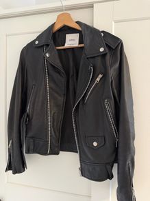women leather jacket