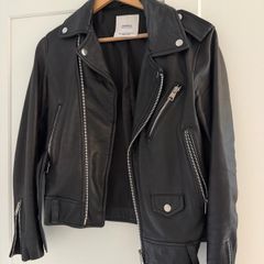 women leather jacket