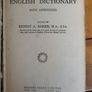 Antique New English Dictionary John Bull Edition 1932 Large Vintage Reference Book Image 6