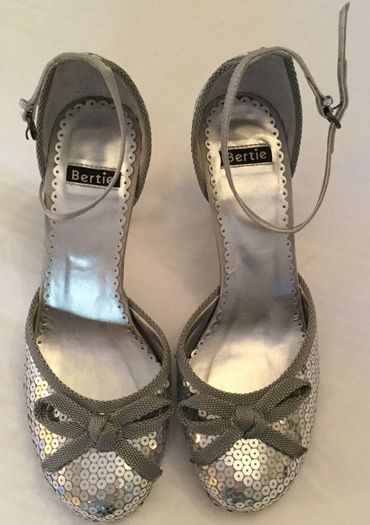 Bertie Silver Sequent Shoes