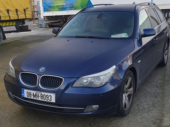 Breaking bmw e60 5series tiefseeblau metallic