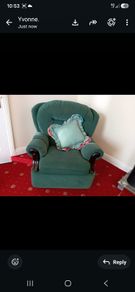 Couch + armchair
